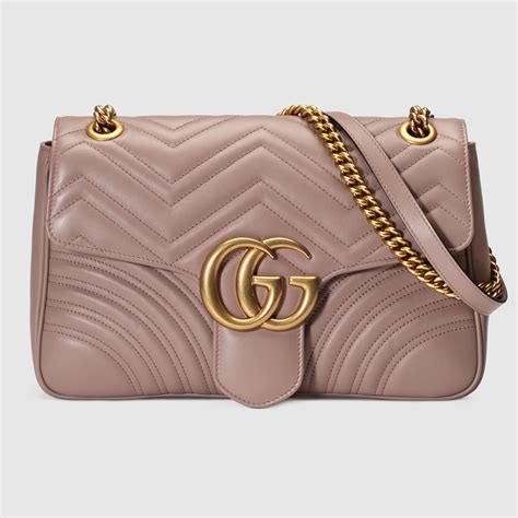 Gucci GG Marmont medium matelassé shoulder bag